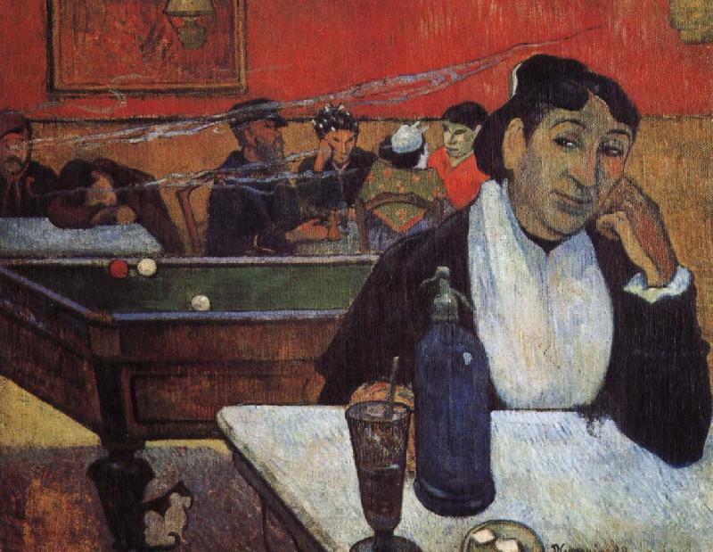 Paul Gauguin Al s Cafe Sweden oil painting art